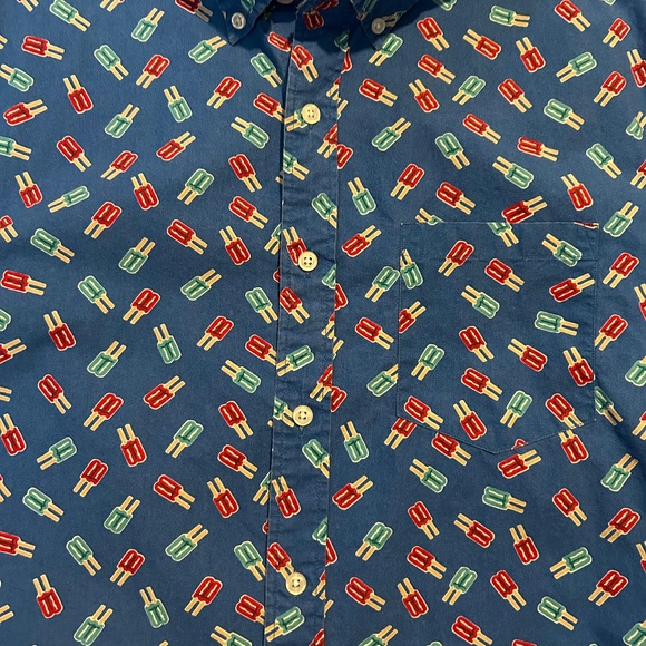 J. Crew Popsicle Theme Button Down Size L - Picture 4 of 4